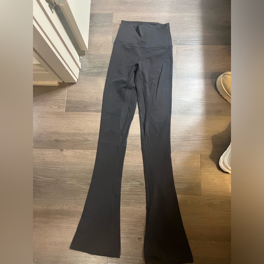 lululemon athletica Black Bootcut Flare Yoga Pants